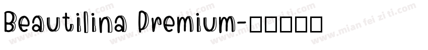 Beautilina Premium字体转换